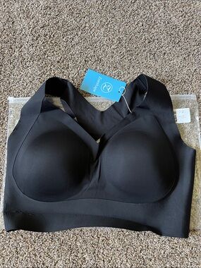 ZeroFeel Black Seamless Comfort Bra XL NEW